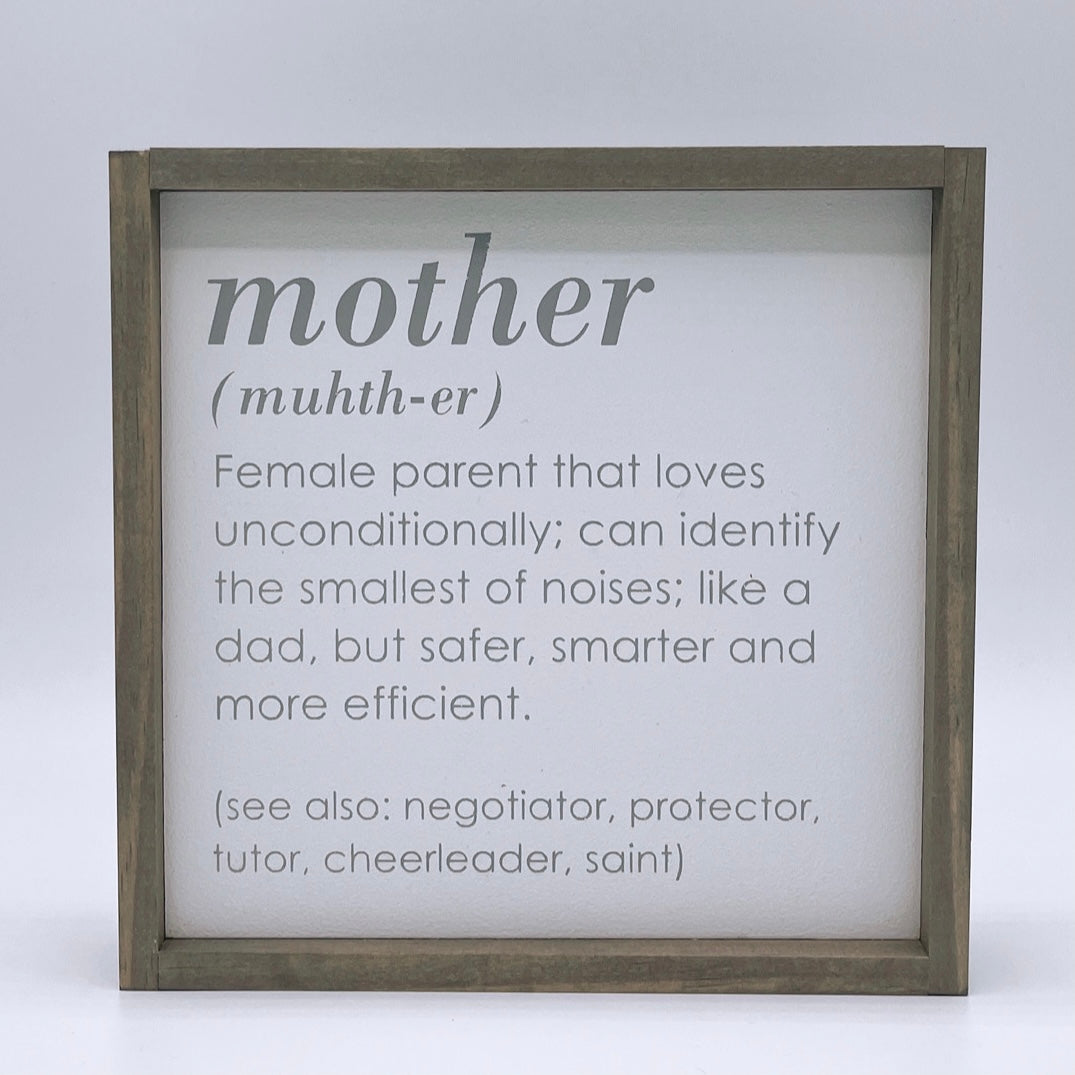 Mother: definition