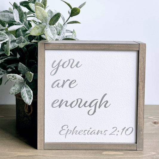 you are enough