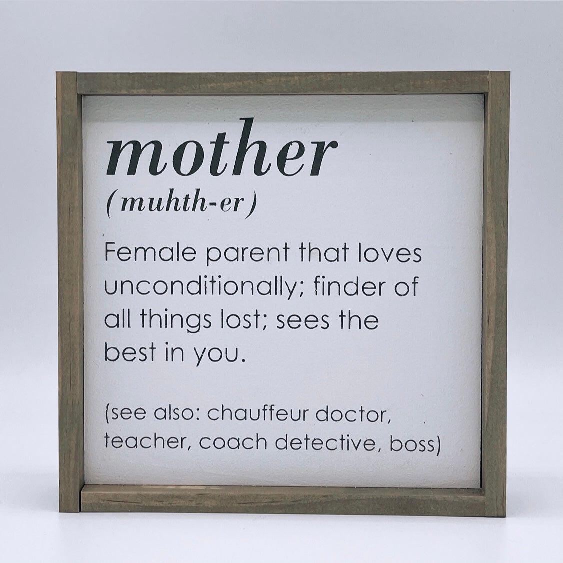 Mother: definition